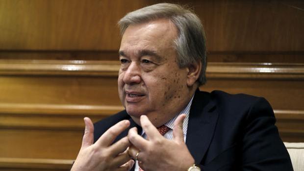 El ex primer ministro portugués Antonio Guterres