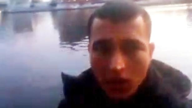 Una imagen de Anis Amri en redes sociales