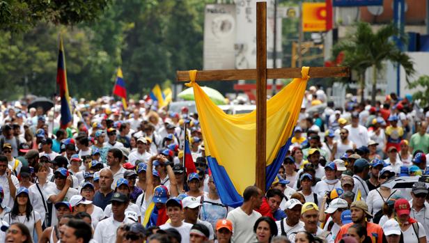 La manifestación pretendía recordar las víctimas de las últimas protestas