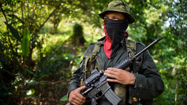 El comandante del ELN Danilo Hernández, en una imagen de archivo