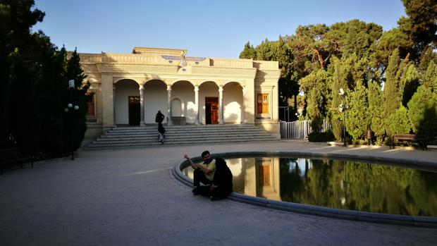 Vista del Templo del Fuego de Yazd