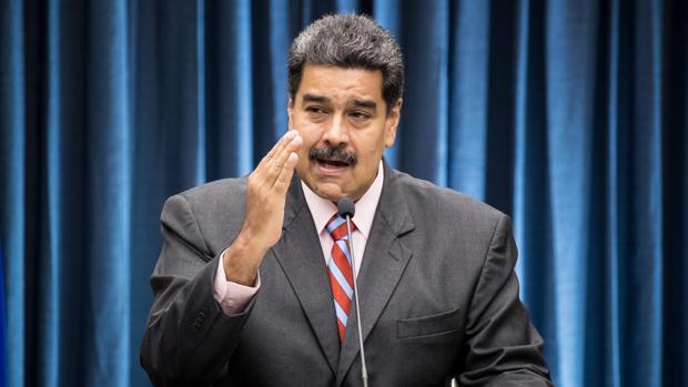 Nicolás Maduro, en una reunión con los dueños y directores de medios de comunicación en Venezuela