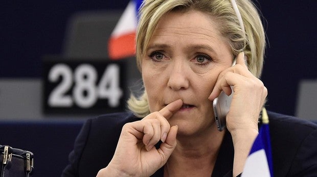 La líder del Frente Nacional, Marine Le Pen