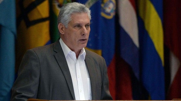 El presidente de Cuba, Miguel Díaz-Canel