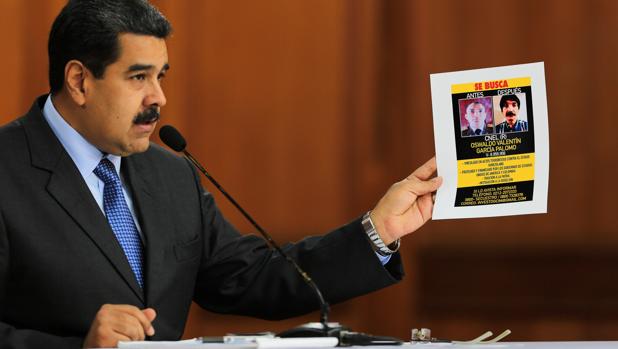Nicolás Maduro muestra las supuestas pruebas del atentado en su contra