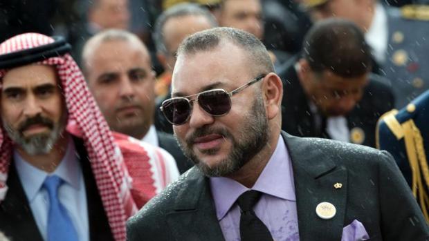 El Rey Mohamed VI de Marruecos
