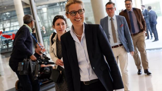 a líder del partido Alternativa para Alemania (AfD) Alice Weidel