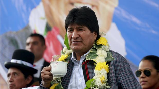 El presidente de Bolivia, Evo Morales, en 2016