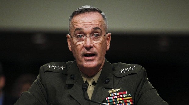El Jefe del Estado Mayor estadounidense, Joseph Dunfrd