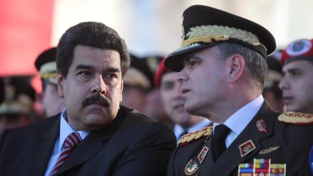 Nicolás Maduro y Vladimir Padrino, en una imagen de archivo