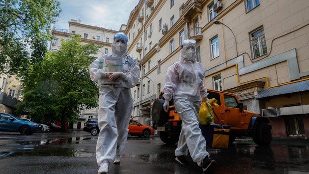 Un hospital de Moscú emplea cámaras de alta presión para tratar el coronavirus