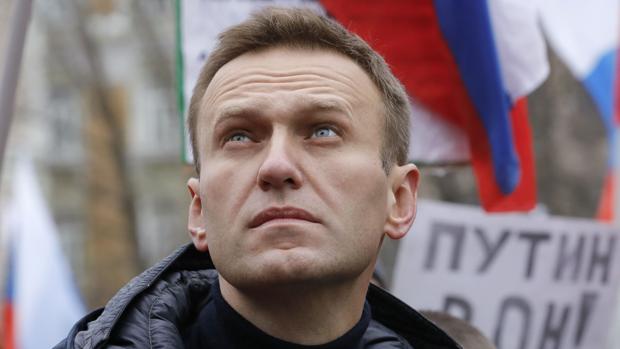 Alexéi Navalni, en un acto en 2019