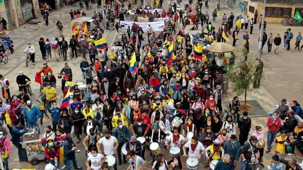 Colombia vive una nueva jornada de protestas antigubernamentales en el Día de la Independencia