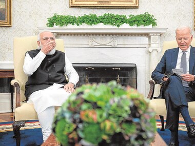 Modi y Biden en el Despacho Oval