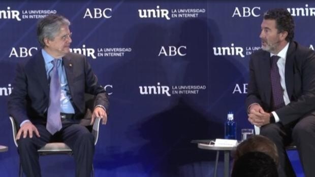 Guillermo Lasso, en el Foro ABC: «La única respuesta posible es abrir la economía al mundo»