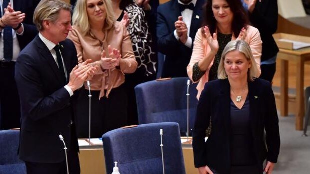El Parlamento sueco vuelve a elegir a Andersson como primera ministra días después de dimitir
