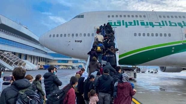Irak anuncia haber repatriado a 4.000 inmigrantes desde Bielorrusia en los últimos dos meses