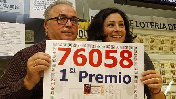 El Gordo de Navidad del año 2012, el 76058