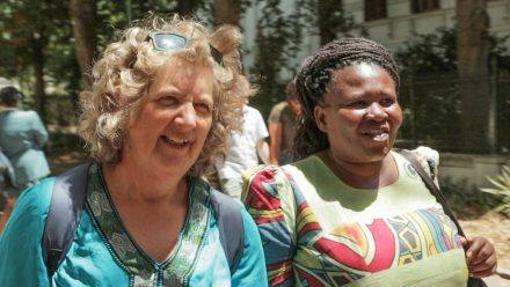 Makoma Lekalakala y Liz McDaid (Sudáfrica)