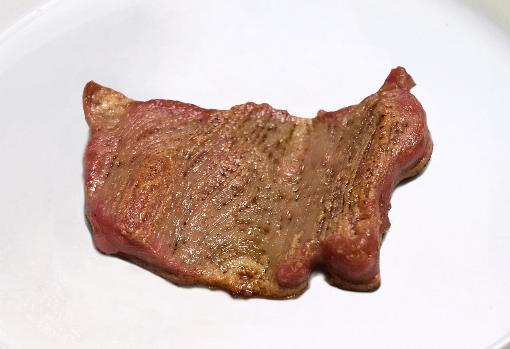 Bistec realista impreso en 3D