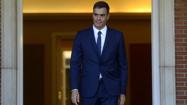 El presidente del Gobierno, Pedro Sánchez