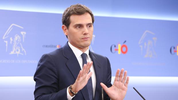 Audiencia del Rey a Albert Rivera, de Ciudadanos