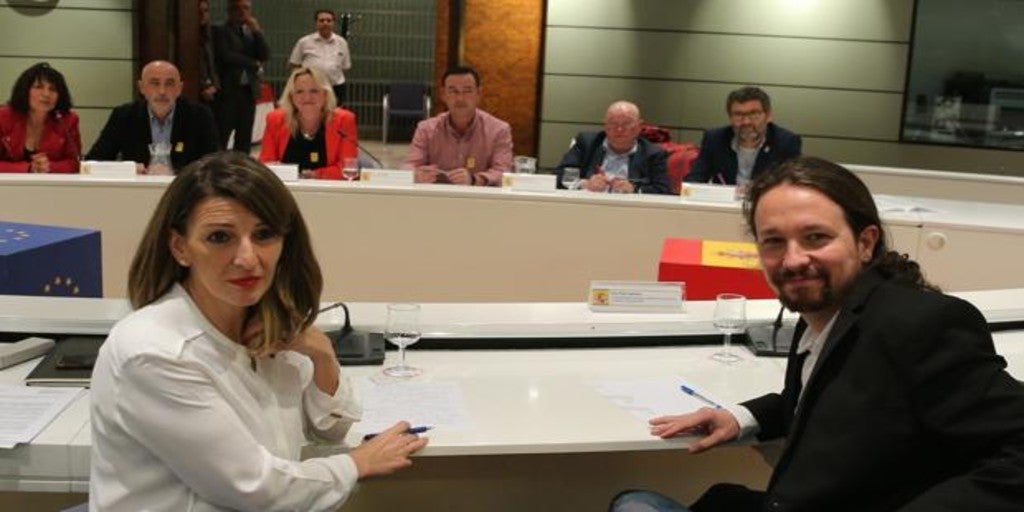 Unidas Podemos, campo a través