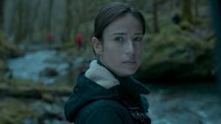 Marta Etura, es una de las escenas de «El guardián invisible», como Amaia Salazar
