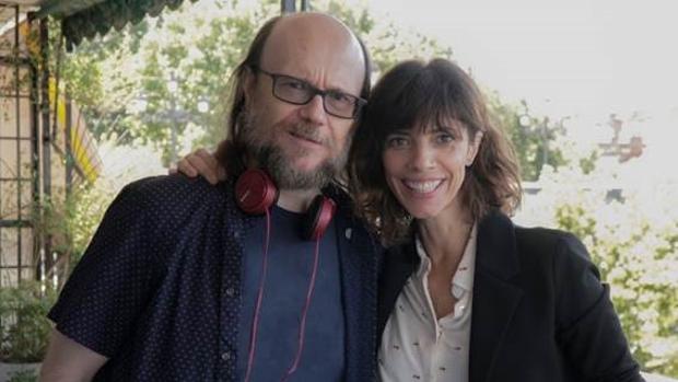 Santiago Segura y Maribel Verdú, en la primera jornada de rodaje de «Sin filtro»