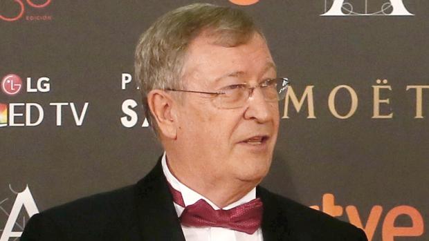 Porfirio Enríquez, exdirector general de la Academia de Cine, en la gala de los Premios Goya de 2016