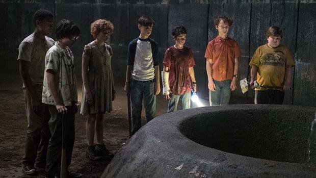 El grupo de «Los perdedores» en la película «It»
