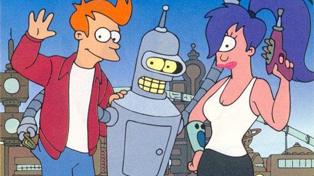 Fry, Bender y Leela «Futurama»