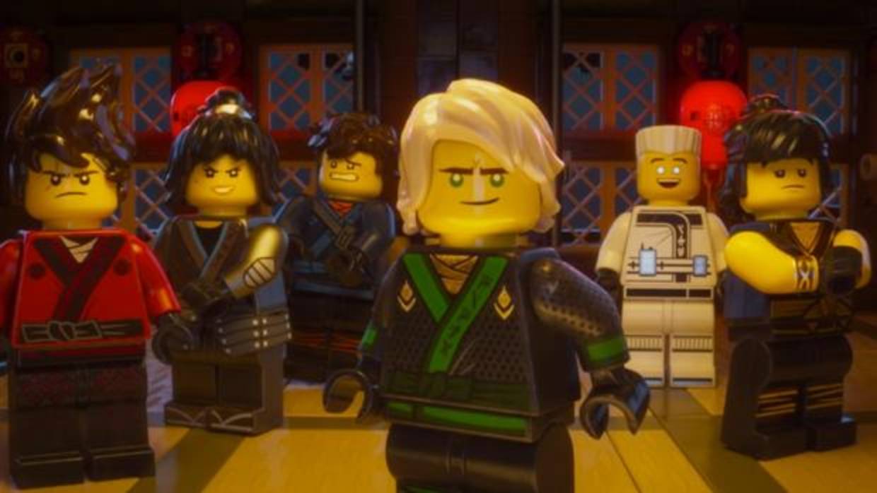 dibujos de ninjago a color