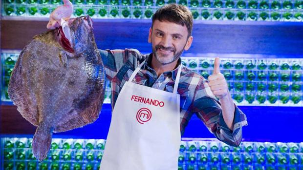 Fernando Tejero fue finalista de la primera edición de «MasterChef Celebrity»