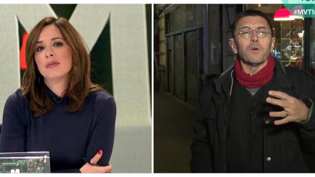 Mamen Mendizábal y Juan Carlos Monedero, en Más vale tarde