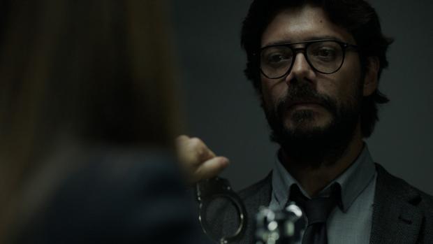 Álvaro Morte en La casa de papel