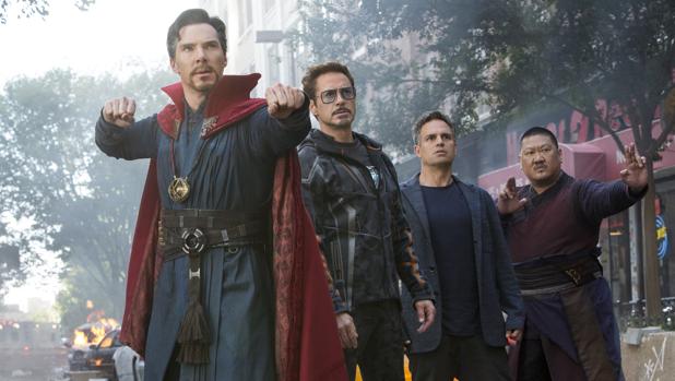 Escena de «Vengadores: Infinity War»