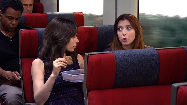 Cristin Milioti y Alyson Hannigan, en «Cómo conocí a vuestra madre»