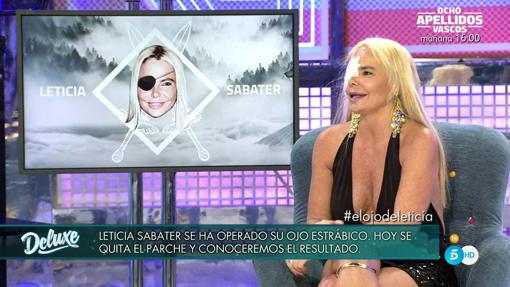 Leticia Sabater hablando sobre su operación para corregirse el estrabismo