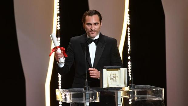 Joaquin Phoenix durante el Festival de Cannes de 2017