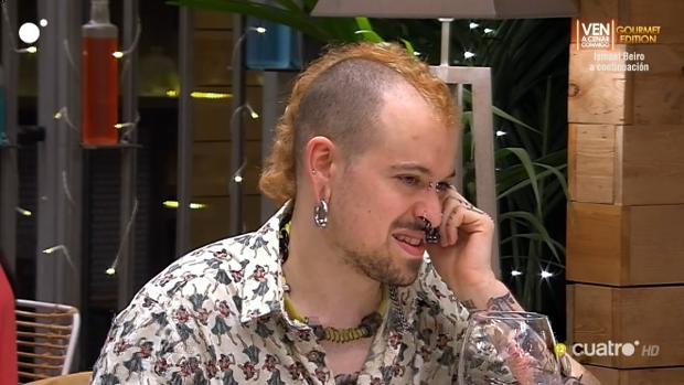 Kike, el comensal más siniestro de este lunes en «First Dates»