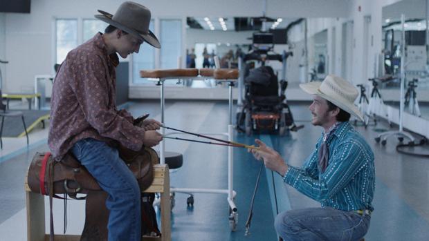 Scott Lane y Brady Jandreu, en «The Rider»