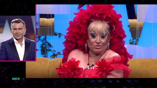 Aramís Fuster, en su primera conexión con Jorge Javier en «GH VIP»