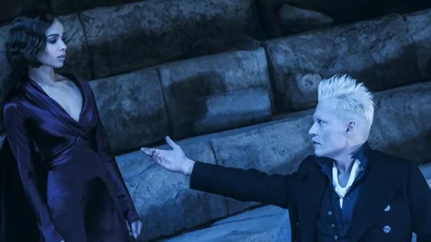 Escena de «Animales Fantásticos: los crímenes de Grindelwald», con Johnny Depp