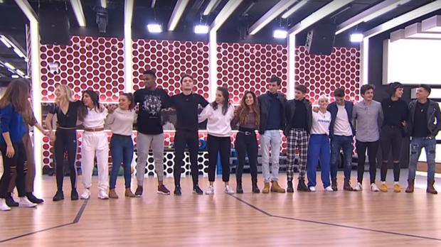 Los dieciséis concursantes de «OT 2018», este martes
