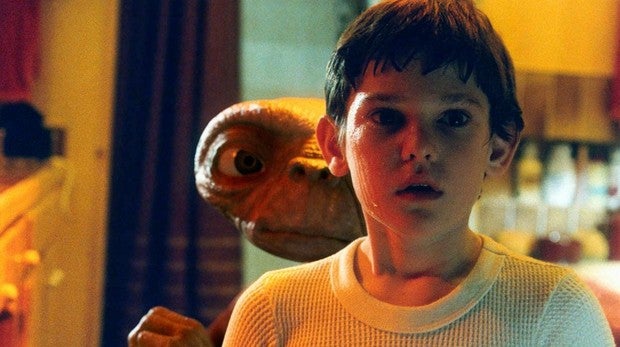 Henry Thomas en «ET, el extraterrestre»