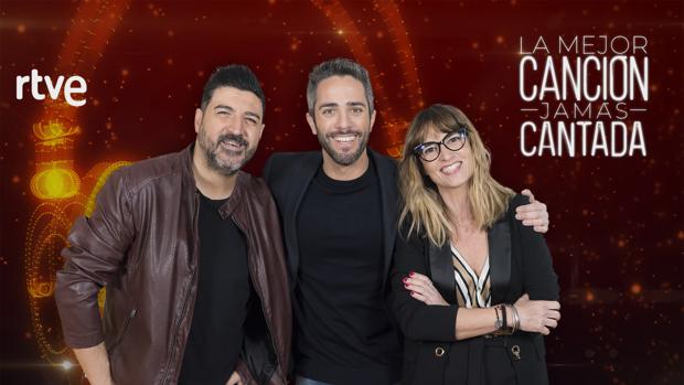 Roberto Leal, Noemí Galera y Tony Aguilar