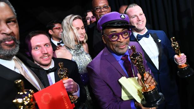 Spike Lee, en la fiesto posterior de los Oscar