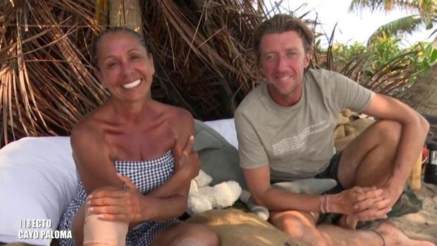 Isabel Pantoja y Colate tras disfrutar de su velada íntima en Supervivientes