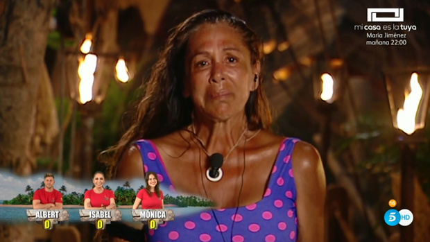 Isabel Pantoja, este jueves en «Supervivientes»